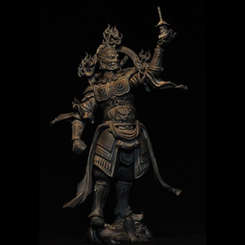 KAIYODO Revoltech Takeya 001Ex Buddhist Statue Collection Tamonten- Japan Figure Store - #1 Bring To You The Best Japanese Goods