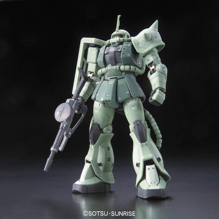 BANDAI Rg 04 Gundam Ms-06F Zaku Ii 1/144 Scale Kit- Japan Figure Store - #1 Bring To You The Best Japanese Goods