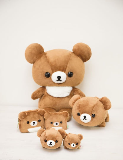 SAN-X Plush Doll Rilakkuma Chairokoguma Brown Small Bear Size L Tjn- Japan Figure Store - #1 Bring To You The Best Japanese Goods