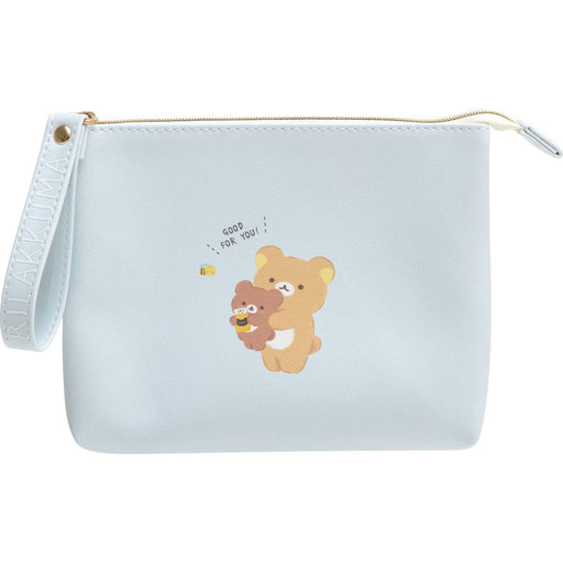 San-X Rilakkuma Marche Multifunctional Pouch Ca15201 - Compact and Versatile- Japan Figure Store - #1 Bring To You The Best Japanese Goods