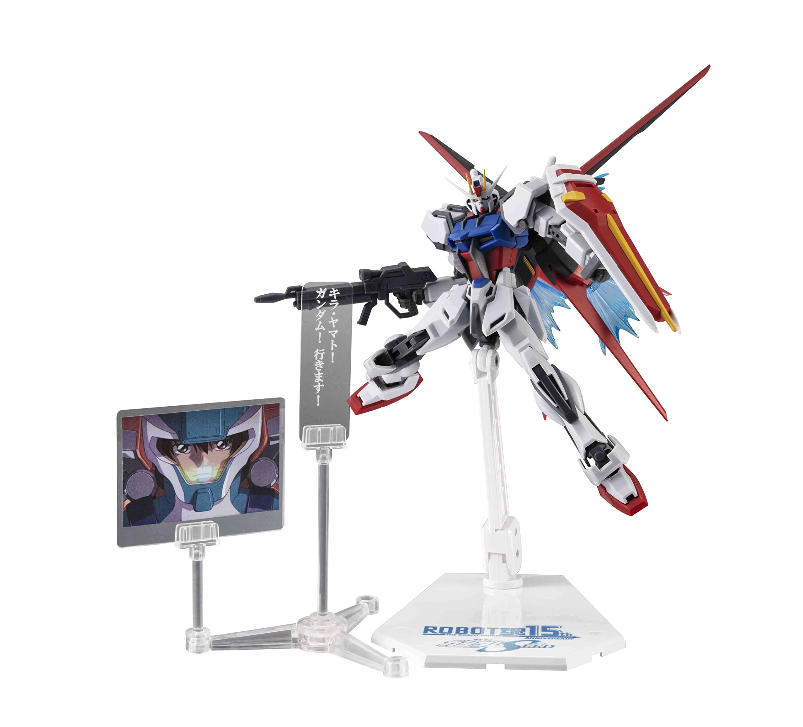 Bandai Spirits Gundam Seed Ale Strike Gundam Robot Spirits 15th Anniversary Movable Figure- Japan Figure Store - #1 Bring To You The Best Japanese Goods