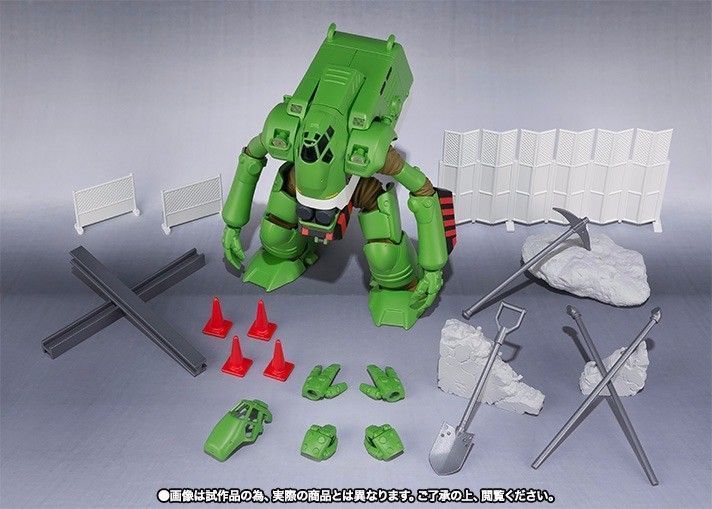 Robot Spirits Side Labor Patlabor Tyrant2000 & Construction Scene Set Bandai- Japan Figure Store - #1 Bring To You The Best Japanese Goods