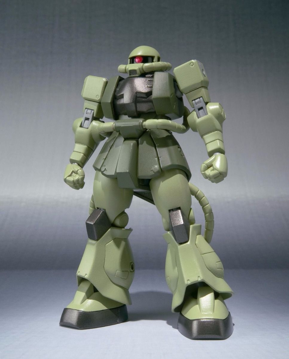 Robot Spirits Side Ms Gundam Zaku Ii Acrion Figure Bandai Tamashii Nations- Japan Figure Store - #1 Bring To You The Best Japanese Goods