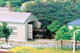 Rokuhan Z Gauge Single Track Locomotive With Automatic Opening And Closing Door Gray S070-1 Model Railroad Supplies- Japan Figure Store - #1 Bring To You The Best Japanese Goods