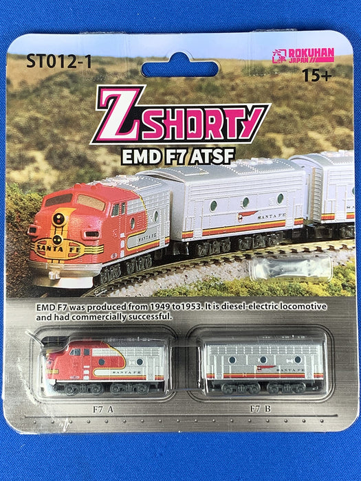 Rokuhan Z-Gauge F7 ATSF Diesel Loco St012-1- Japan Figure Store - #1 Bring To You The Best Japanese Goods