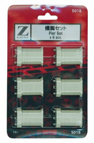 Rokuhan Z Scale Pier Set 6pcs.- Japan Figure Store - #1 Bring To You The Best Japanese Goods