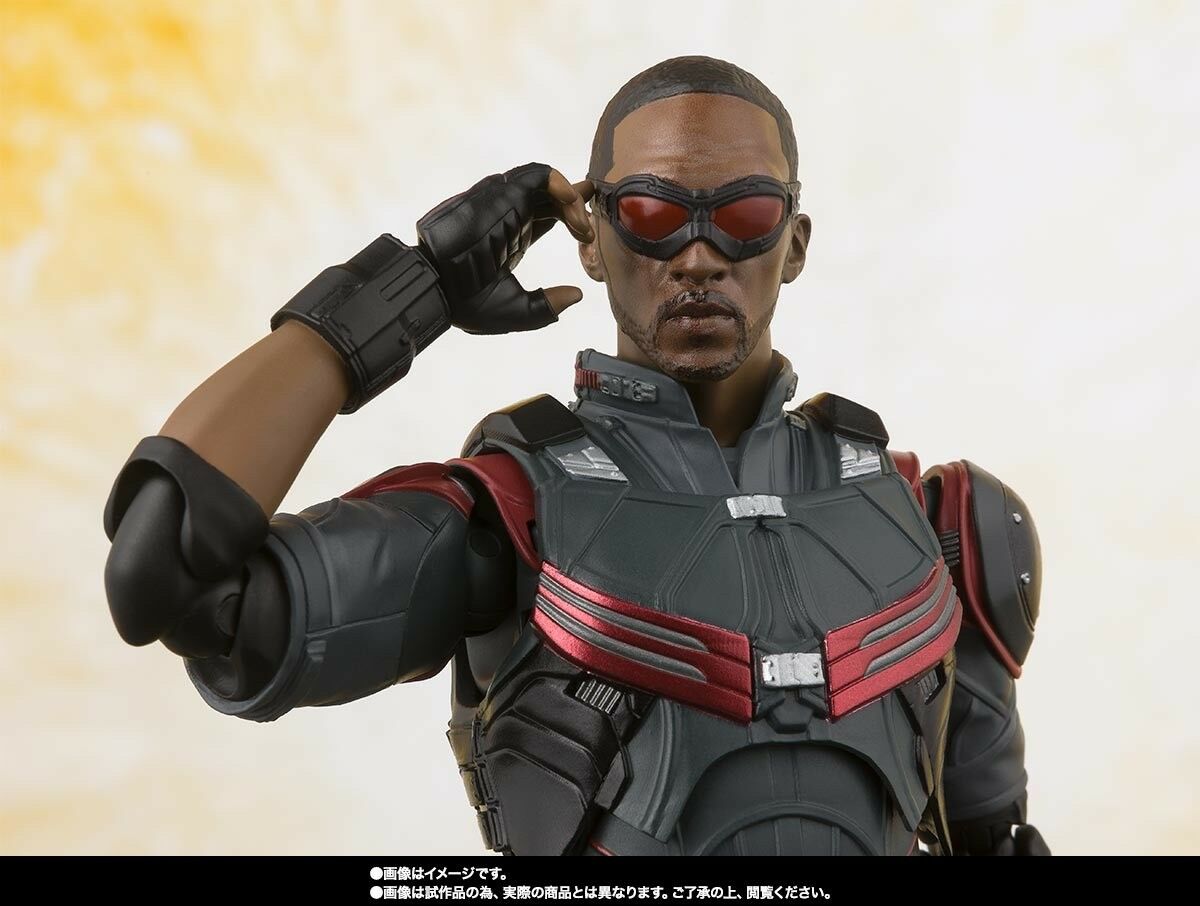 S.h.figuarts Avengers Infinity War Falcon Action Figure Bandai- Japan Figure Store - #1 Bring To You The Best Japanese Goods