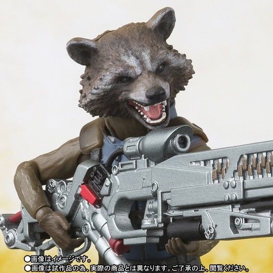 S.h.figuarts Avengers Infinity War Rocket Raccoon Action Figure Bandai Japan- Japan Figure Store - #1 Bring To You The Best Japanese Goods