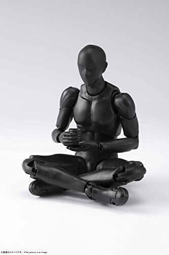 S.h.figuarts Body-kun Dx Set 2 Solid Black Color Ver. Figure- Japan Figure Store - #1 Bring To You The Best Japanese Goods