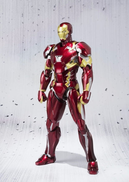 S.h.figuarts Captain America Civil War Iron Man Mark 46 Action Figure Bandai- Japan Figure Store - #1 Bring To You The Best Japanese Goods