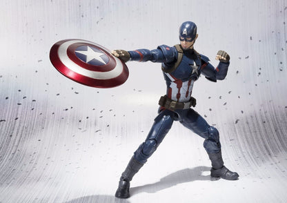 S.h.figuarts Captain America Civil War Ver Action Figure Bandai- Japan Figure Store - #1 Bring To You The Best Japanese Goods