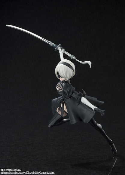 Bandai Spirits S.H.Figuarts 2B Nier Automata Ver 1.1A Japan- Japan Figure Store - #1 Bring To You The Best Japanese Goods