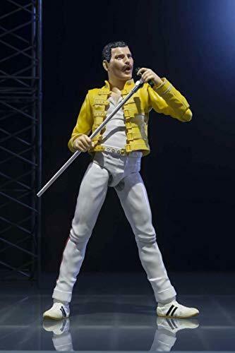 S.h. Figuartsfreddie Mercury 140mm Pvc & Abs-painted Action Figure- Japan Figure Store - #1 Bring To You The Best Japanese Goods