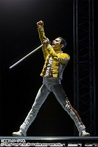 S.h. Figuartsfreddie Mercury 140mm Pvc & Abs-painted Action Figure- Japan Figure Store - #1 Bring To You The Best Japanese Goods