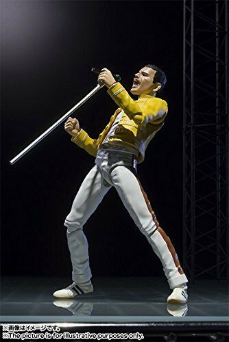 S.h. Figuartsfreddie Mercury 140mm Pvc & Abs-painted Action Figure- Japan Figure Store - #1 Bring To You The Best Japanese Goods