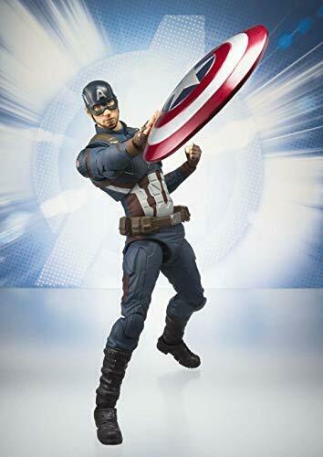 S.h.figuarts Avengers Endgame Captain America Action Figure Bandai- Japan Figure Store - #1 Bring To You The Best Japanese Goods