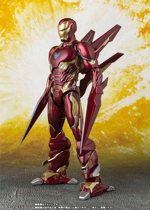 S.h.figuarts Avengers Infinity War Iron Man Mark 50 Nano Weapon Set Bandai- Japan Figure Store - #1 Bring To You The Best Japanese Goods