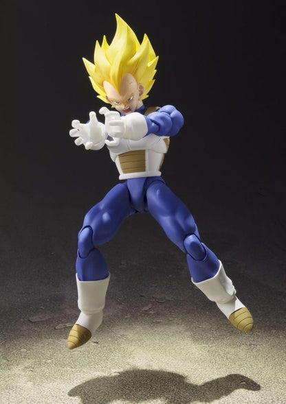 S.h.figuarts Dragon Ball Super Saiyan Vegeta Action Figure Bandai- Japan Figure Store - #1 Bring To You The Best Japanese Goods