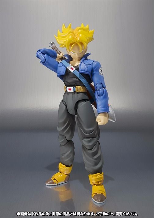 S.h.figuarts Dragon Ball Z Trunks Premium Color Edition Action Figure Bandai- Japan Figure Store - #1 Bring To You The Best Japanese Goods