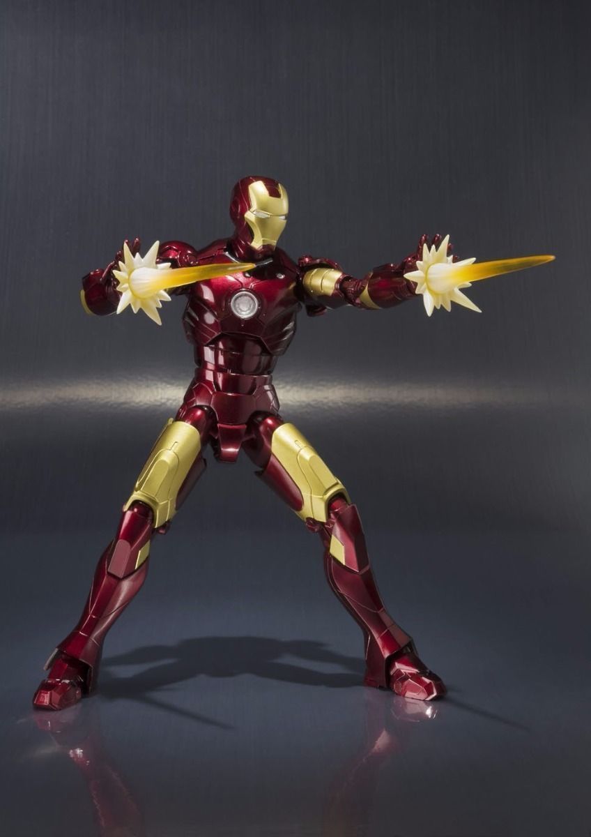 S.h.figuarts Marvel Iron Man Mark 3 Iii Action Figure Bandai F/s- Japan Figure Store - #1 Bring To You The Best Japanese Goods
