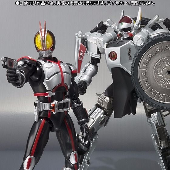 S.h.figuarts Masked Kamen Rider 555 Faiz & Auto Vajin Set Action Figure Bandai- Japan Figure Store - #1 Bring To You The Best Japanese Goods