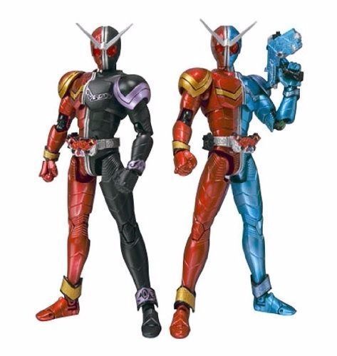 S.h.figuarts Masked Kamen Rider W Heat Joker & Heat Trigger Figure Bandai- Japan Figure Store - #1 Bring To You The Best Japanese Goods