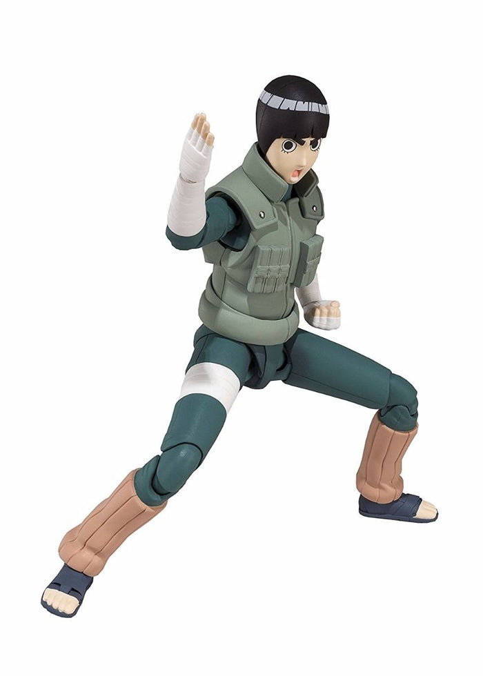 S.h.figuarts Naruto Shippuden Rock Lee Action Figure Bandai F/s- Japan Figure Store - #1 Bring To You The Best Japanese Goods