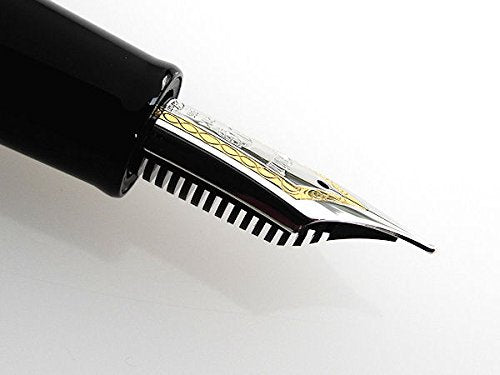 SAILOR Professional Gear Silver Fountain Pen Black Mf 11-2037-320- Japan Figure Store - #1 Bring To You The Best Japanese Goods