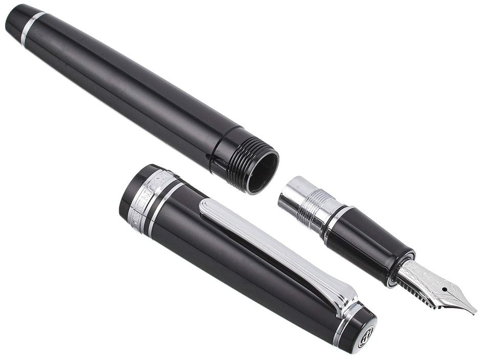 SAILOR Professional Gear Slim Silver Fp Black Ms 11-1222-920- Japan Figure Store - #1 Bring To You The Best Japanese Goods