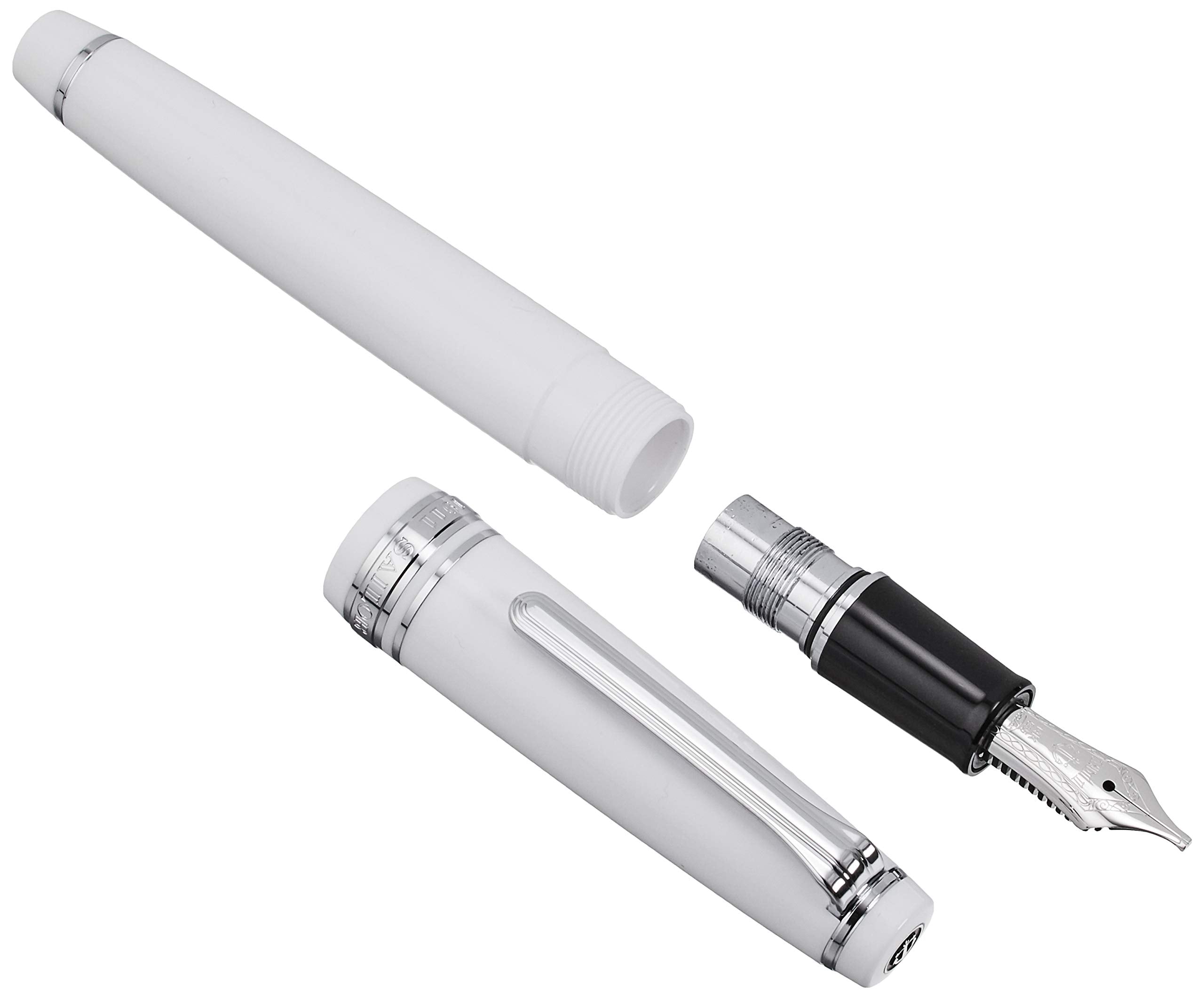 SAILOR Professional Gear Slim Silver Fp White Ms 11-1222-910- Japan Figure Store - #1 Bring To You The Best Japanese Goods