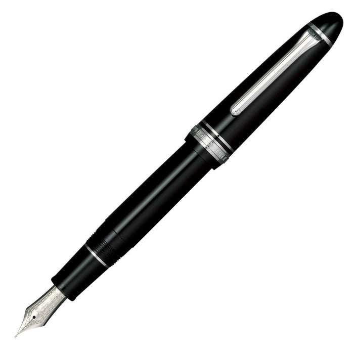 SAILOR Profit 21 Fountain Pen Silver 1911 Black F 11-2024-220- Japan Figure Store - #1 Bring To You The Best Japanese Goods