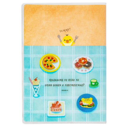 San-X Rilakkuma 2024 Monthly Notebook with Wide Pocket and Thread Binding- Japan Figure Store - #1 Bring To You The Best Japanese Goods