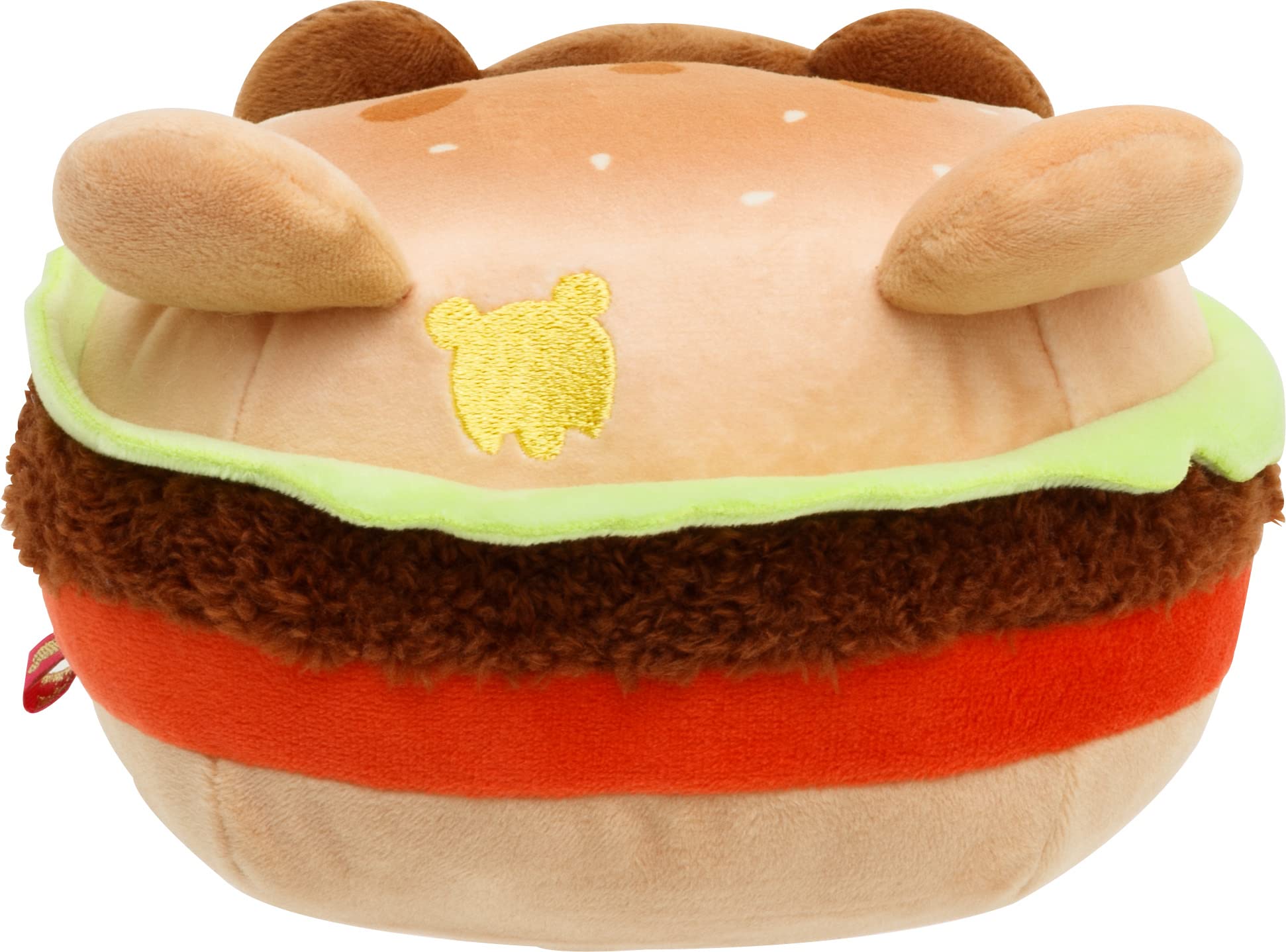 San-X Collect Stuffed Hamburger (Chairoikoguma) Mf90701- Japan Figure Store - #1 Bring To You The Best Japanese Goods