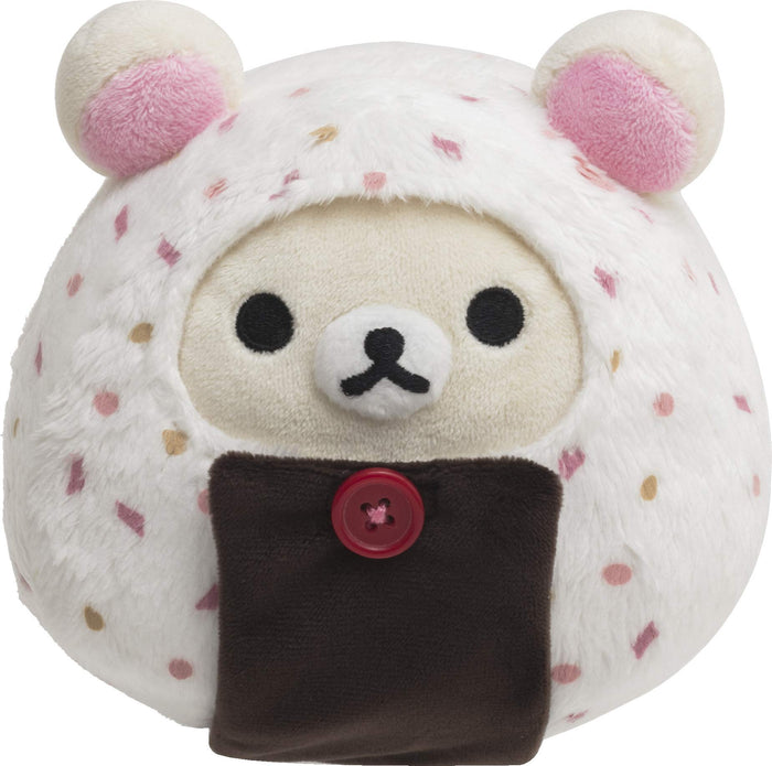 SAN-X Korilakkuma Plush Furikake Onigiri- Japan Figure Store - #1 Bring To You The Best Japanese Goods
