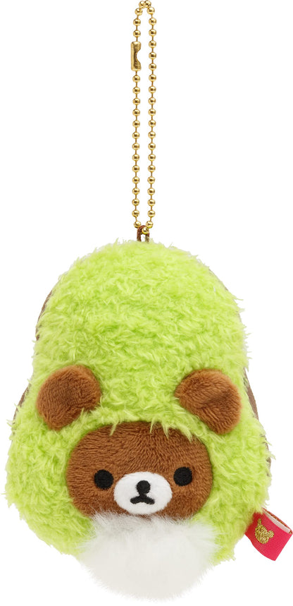 San-X Hanging Stuffed Avocado (Chairoi Koguma) Mf90301- Japan Figure Store - #1 Bring To You The Best Japanese Goods
