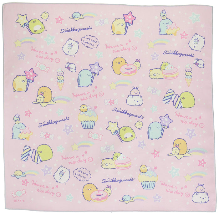 San-X Lunch Nafkin Sumikko Gurashi Candy Flyer Pattern Ch43306- Japan Figure Store - #1 Bring To You The Best Japanese Goods
