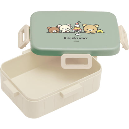 San-X Rilakkuma 4-Point Secure Lock Lunch Box Ka23101- Japan Figure Store - #1 Bring To You The Best Japanese Goods