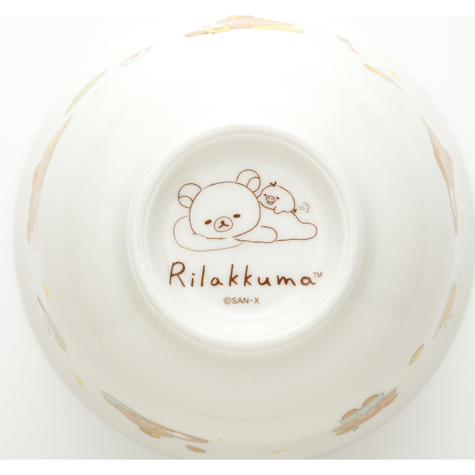 San-X Rilakkuma Bowl with Lid - High Quality Durable Tk20001- Japan Figure Store - #1 Bring To You The Best Japanese Goods