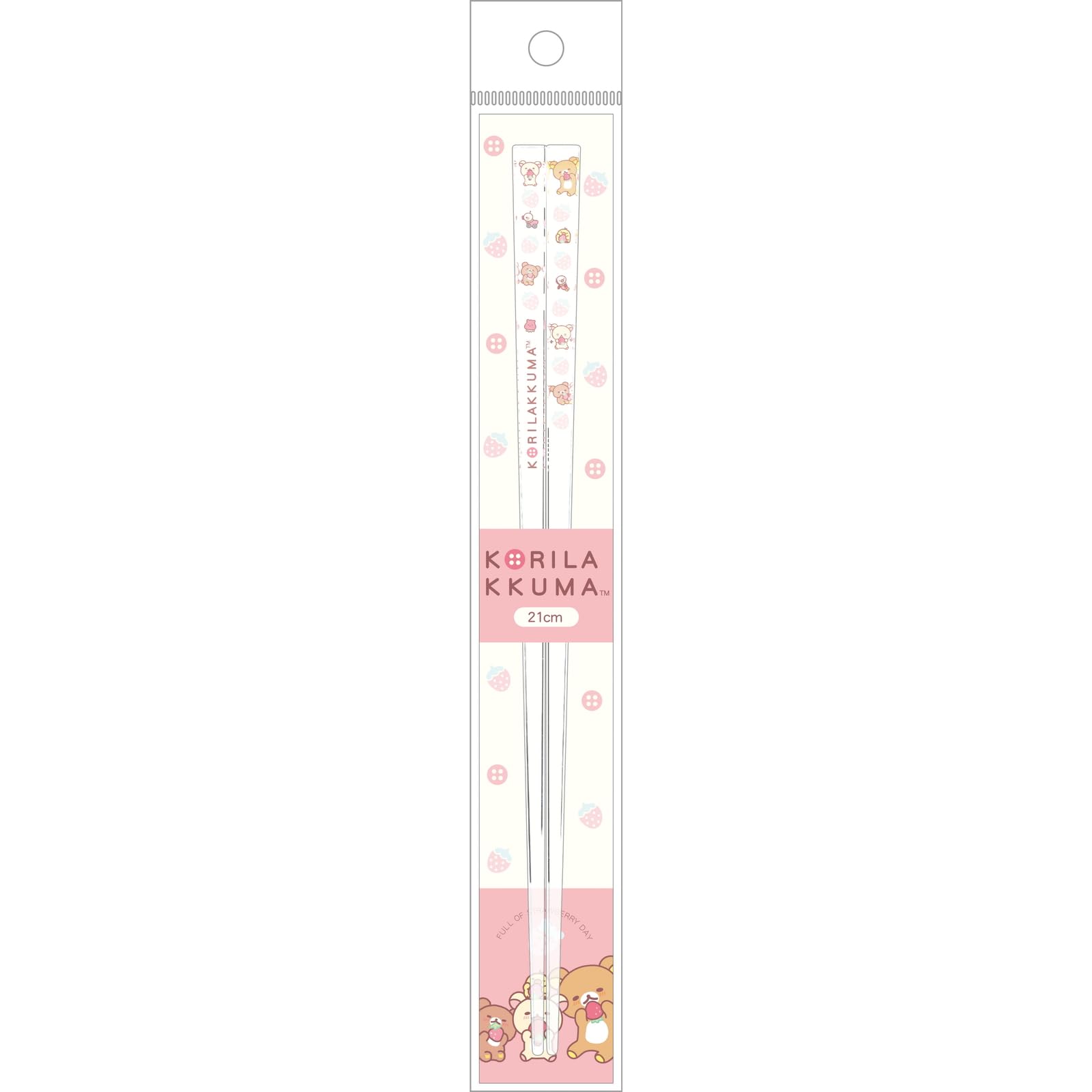 San-X Rilakkuma Clear Chopsticks 1 Size Approx 21cm Length Item Ka24802 2024-02- Japan Figure Store - #1 Bring To You The Best Japanese Goods