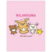 San-X Rilakkuma 10-Pocket Clear Document Holder- Japan Figure Store - #1 Bring To You The Best Japanese Goods