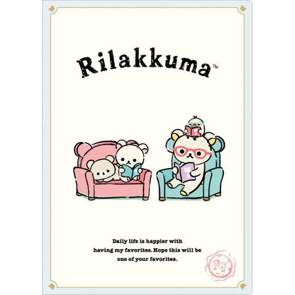 San-X Rilakkuma Clear Storage File Holder - Compact Document Filing Organizer- Japan Figure Store - #1 Bring To You The Best Japanese Goods