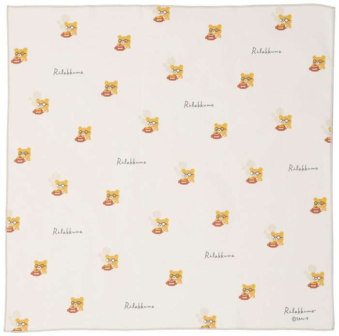 San-X Rilakkuma Light Brown Lunch Napkin Eco-friendly CH43601- Japan Figure Store - #1 Bring To You The Best Japanese Goods