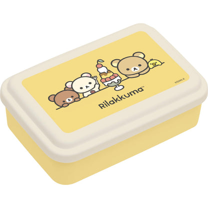 San-X Rilakkuma Fluffy Nested Lunch Box - Compact and Portable Design- Japan Figure Store - #1 Bring To You The Best Japanese Goods