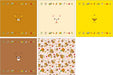 San-X Rilakkuma 5 Varieties Onigiri Wrap Sheets 15 Pack Ky75601- Japan Figure Store - #1 Bring To You The Best Japanese Goods