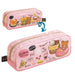 San-X Rilakkuma Pink Pen Pouch Compact Storage Model Py71501- Japan Figure Store - #1 Bring To You The Best Japanese Goods