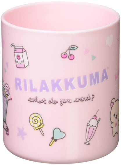 San-X Rilakkuma Durable Plastic Shopping Cup Ka14401- Japan Figure Store - #1 Bring To You The Best Japanese Goods