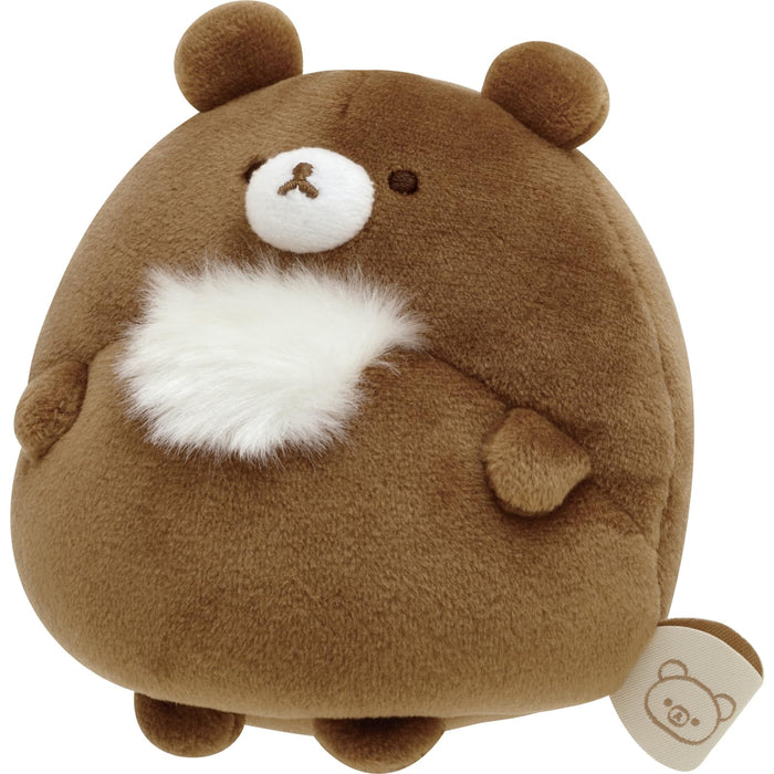 San-X Rilakkuma Pon Poko Chairoikoguma Kyomgurumi Small Size Model MO30001- Japan Figure Store - #1 Bring To You The Best Japanese Goods