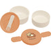 San-X Rilakkuma 2-Tier Round Lunch Box Model Ka22901- Japan Figure Store - #1 Bring To You The Best Japanese Goods
