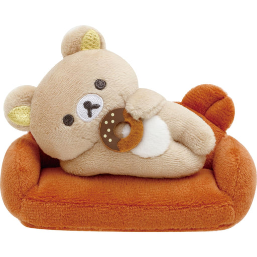 San-X Rilakkuma Plush Sofa Toy Set - Hottenori Series Model Mo33401- Japan Figure Store - #1 Bring To You The Best Japanese Goods