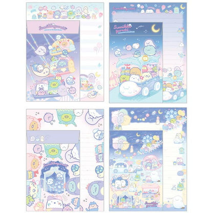 San-X Sumikko Gurashi Ghost Night Park Letter Set Lh75401- Japan Figure Store - #1 Bring To You The Best Japanese Goods